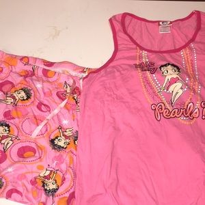 Brand new Betty boop PJ set!